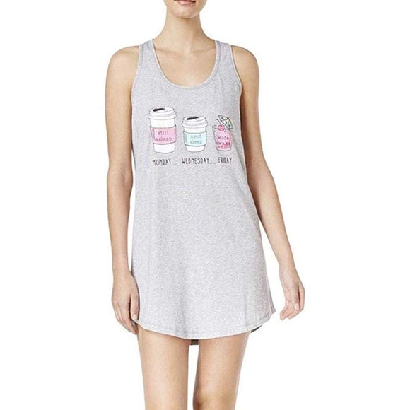 Jenni Other - 4/$25 Jenni Jennifer Moore Coffee Sleep Tank New